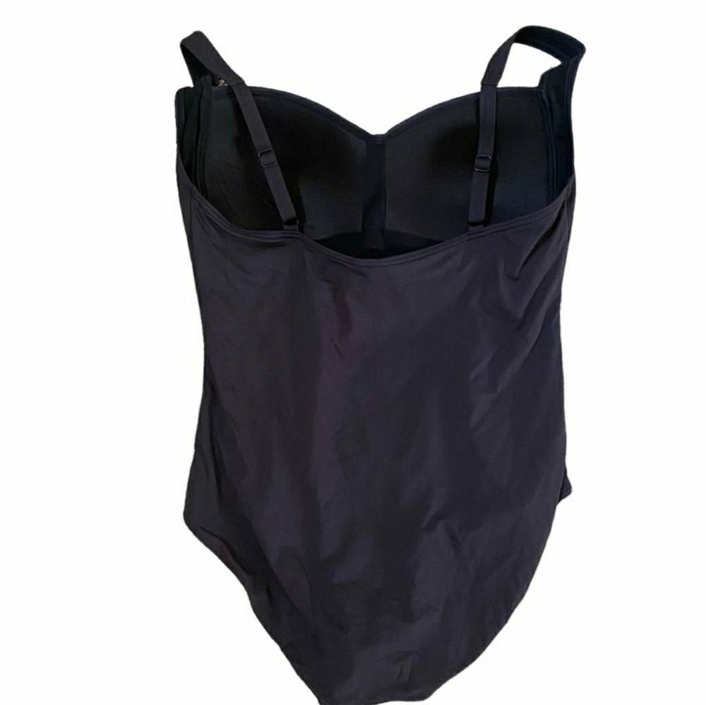 BLACK ONE PIECE BOND-EYE AUSTRALIA BATHING SUIT - Picture 6 of 8